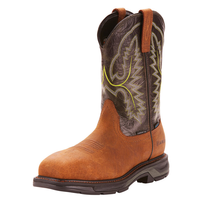Ariat 10024966 WorkHog XT Waterproof Carbon Toe Work Boot - Men's 10 D from GME Supply