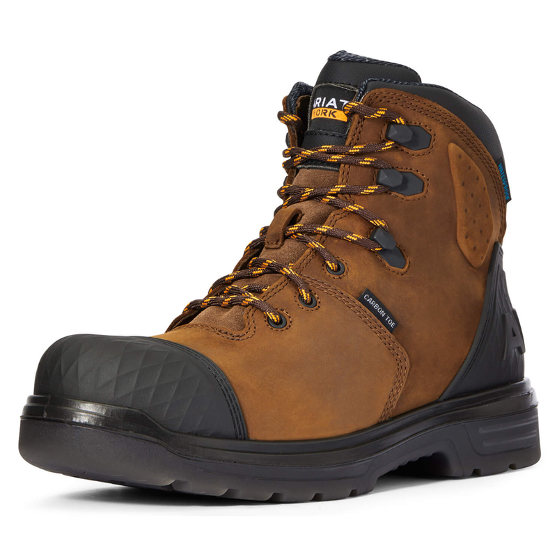 Ariat 10033996 Turbo Outlaw 6 Inch Waterproof Carbon Toe Work Boot - Mens 10 D from Columbia Safety