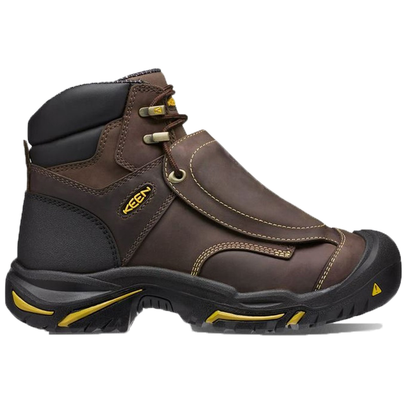 Keen 1016166 Mt Vernon 6 USA Made Waterproof Met Guard Steel Toe Boot - Men's 10 Medium from GME Supply