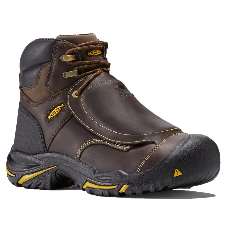 Keen 1016166 Mt Vernon 6 USA Made Waterproof Met Guard Steel Toe Boot - Men's 10 Medium from GME Supply