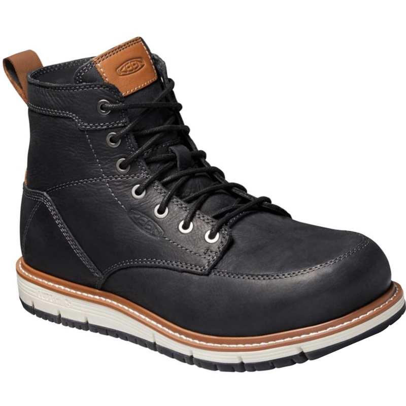 Keen 1020053 San Jose 6 Inch Wedge Safety Toe Boot Black - Mens 10 D from GME Supply