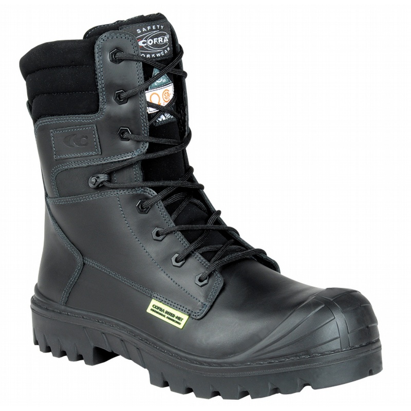 Cofra 27610-CU0 Houston Inter-Met Composite Toe Work Boot Black - Mens 10 Wide from GME Supply