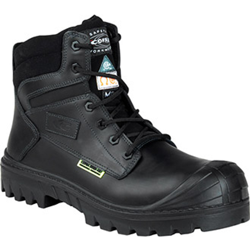 Cofra 27630-CU0 Chicago Inter-Met Composite Toe Work Boot Black - Mens 10 Wide V2 from GME Supply