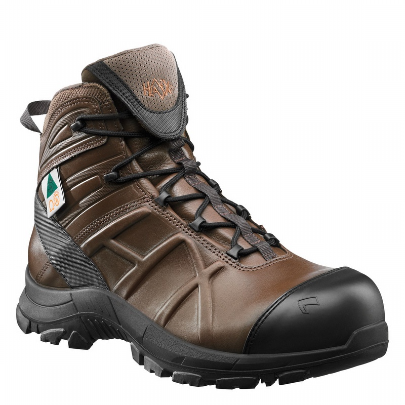 620018 Black Eagle Safety 52 Mid Boot Brown - Mens 10 medium from GME Supply