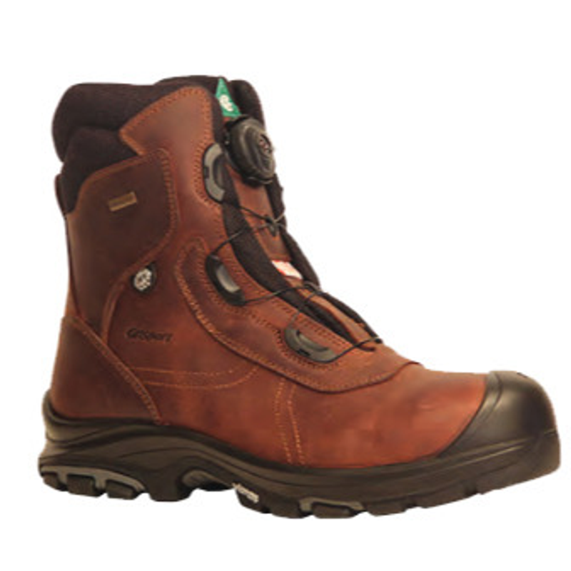 Grisport Boa-Constructor Work Boots Brown - Mens 10.5 Medium from GME Supply