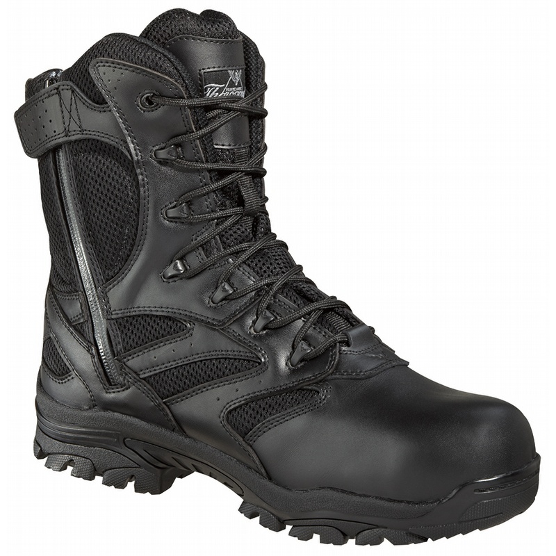 Thorogood Side Zip 8 Inch Waterproof Deuce Composite Toe Boots - Mens 10 Medium from GME Supply