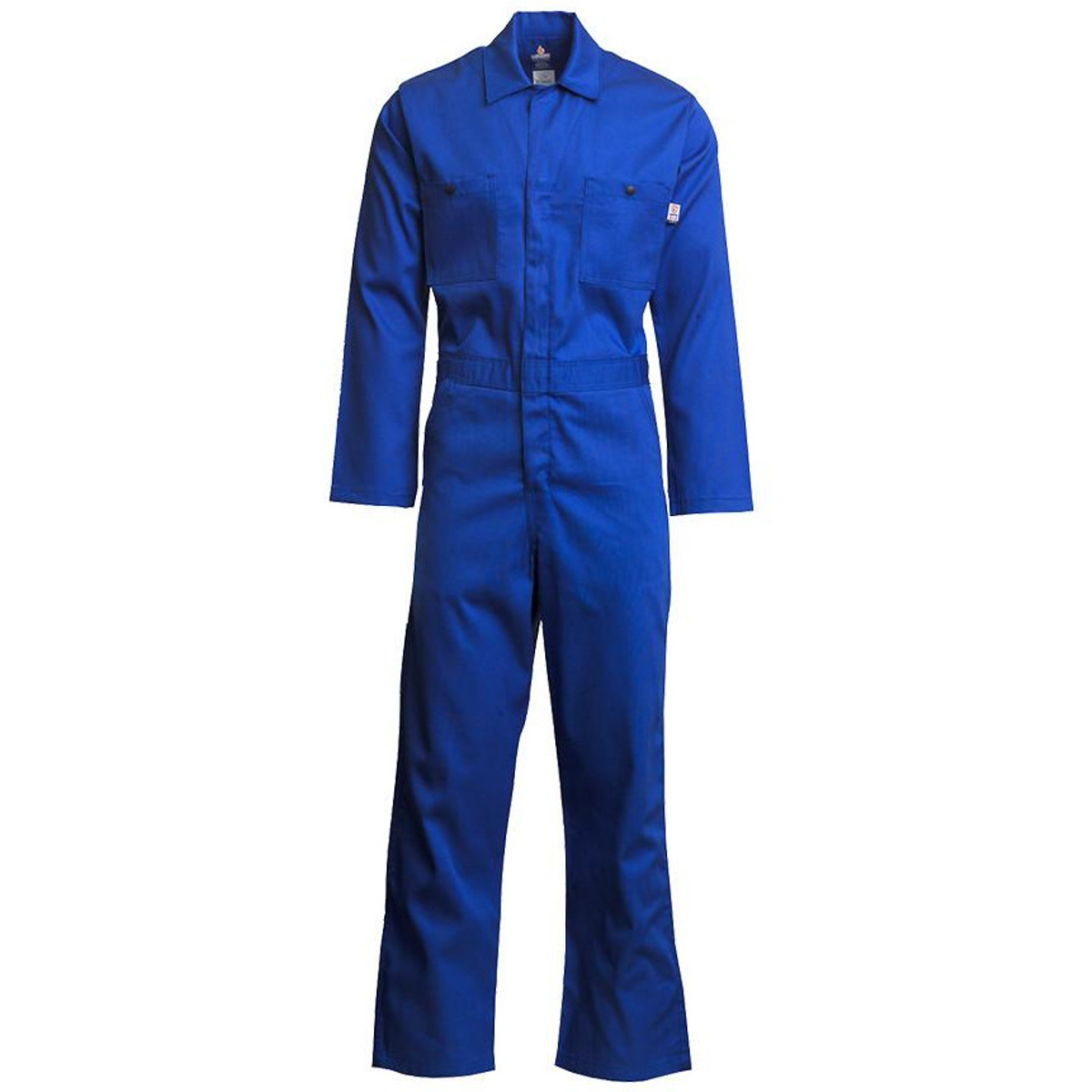 Lapco CVEFR7RO 7oz FR Economy Coveralls 100 Cotton - Royal Blue from GME Supply