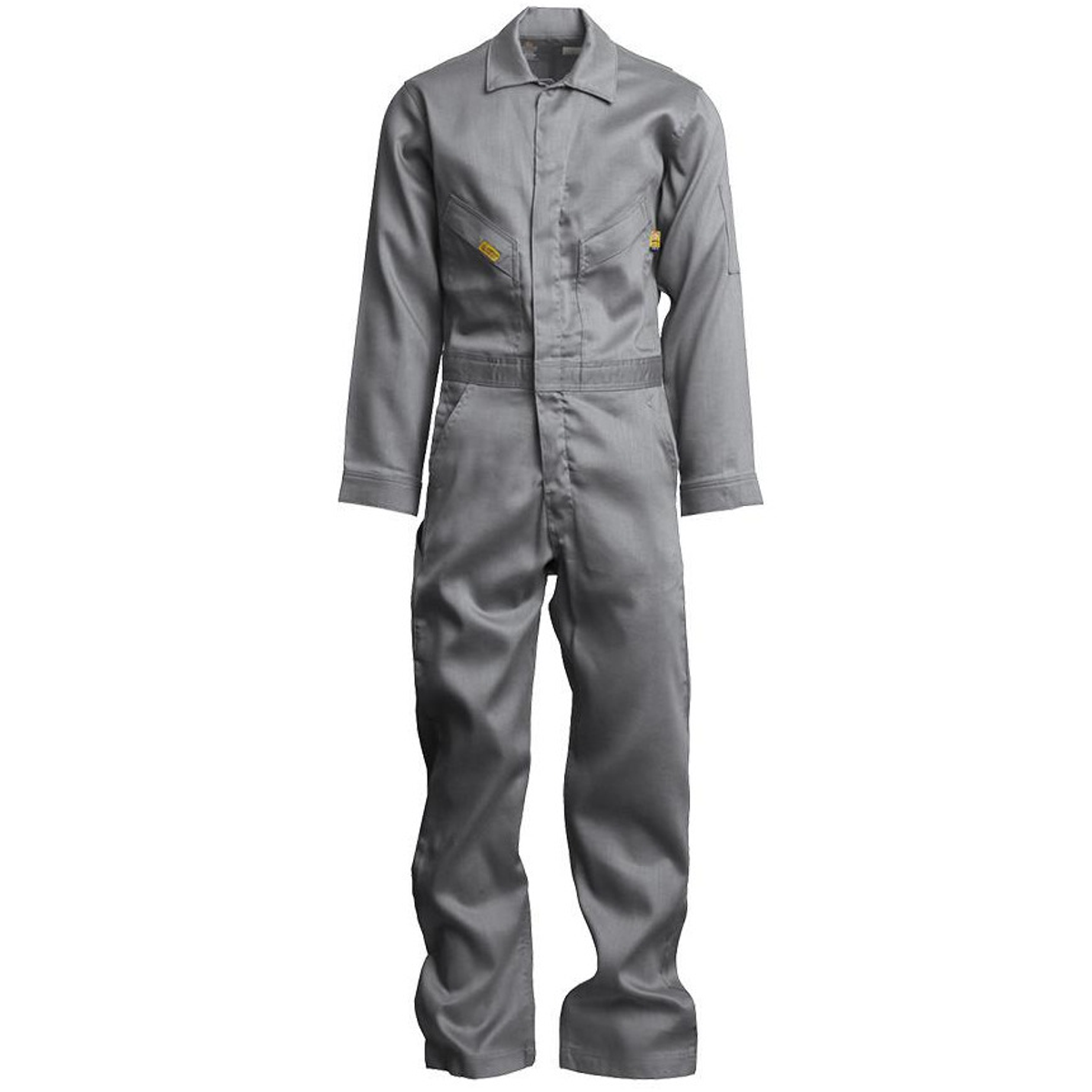Lapco GOCD6GY Men's 6oz FR Deluxe Lightweight Coveralls - Gray from GME Supply