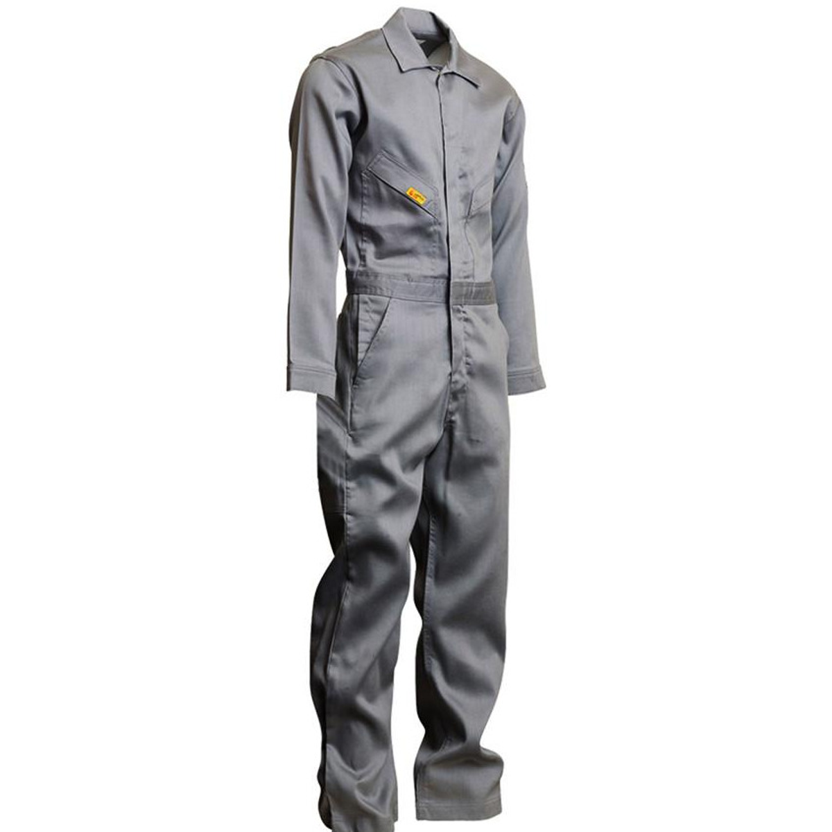 Lapco GOCD6GY Men's 6oz FR Deluxe Lightweight Coveralls - Gray from GME Supply