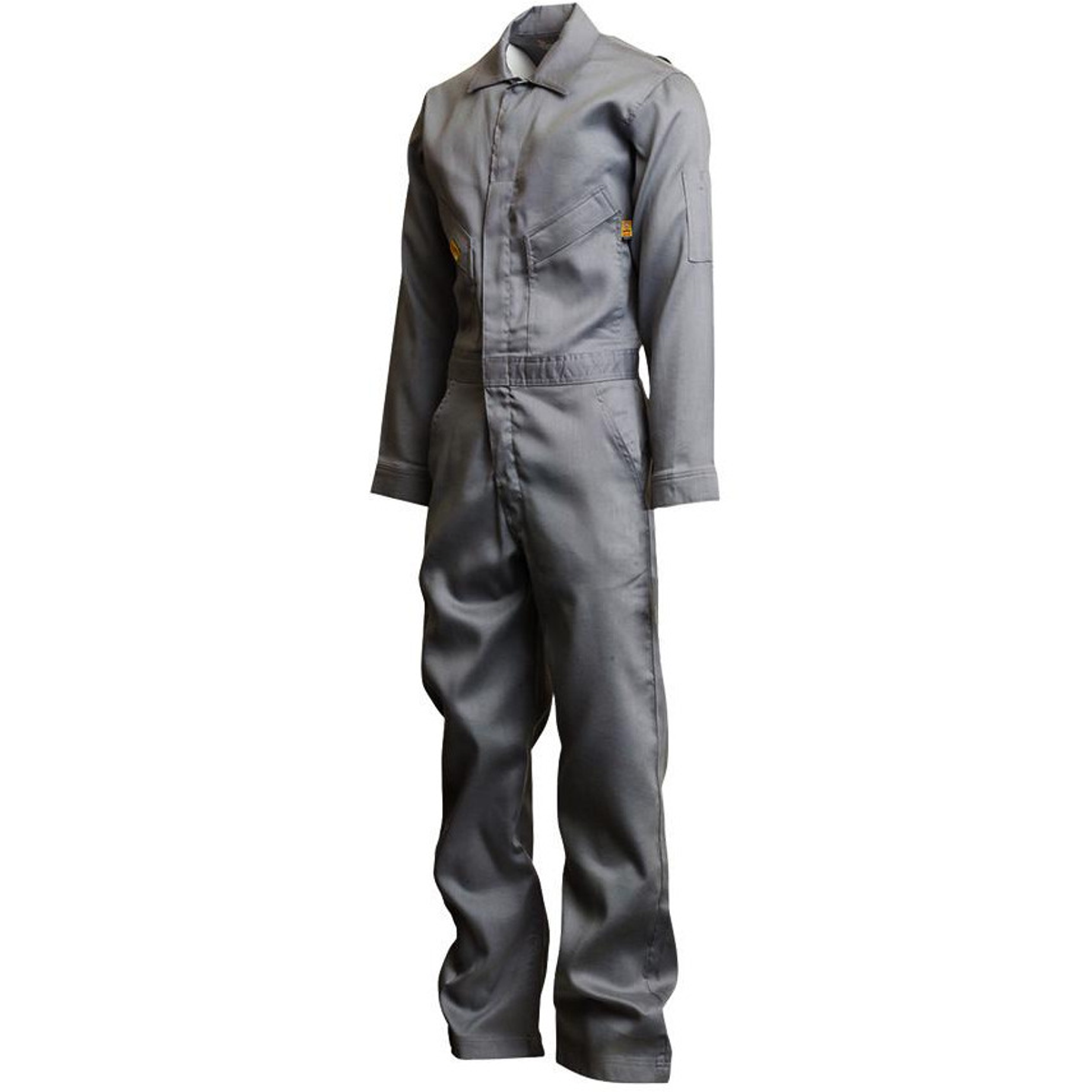 Lapco GOCD6GY Men's 6oz FR Deluxe Lightweight Coveralls - Gray from GME Supply