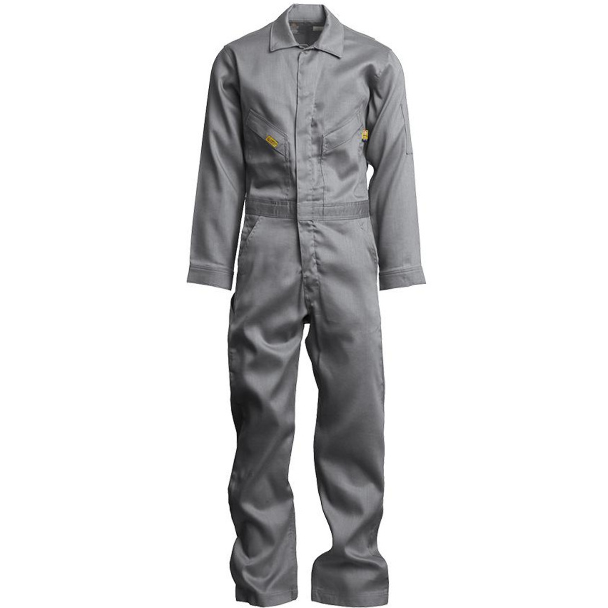 Lapco GOCD7GY Men's 7oz FR Deluxe Coveralls - Gray from GME Supply