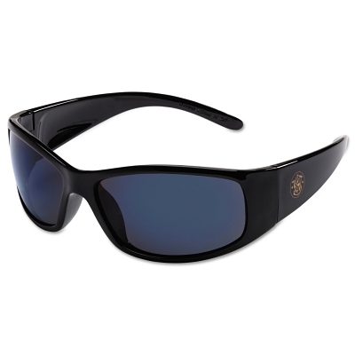 Elite™ Safety Glasses, Blue Mirror Polycarbonate Lens, Mirro