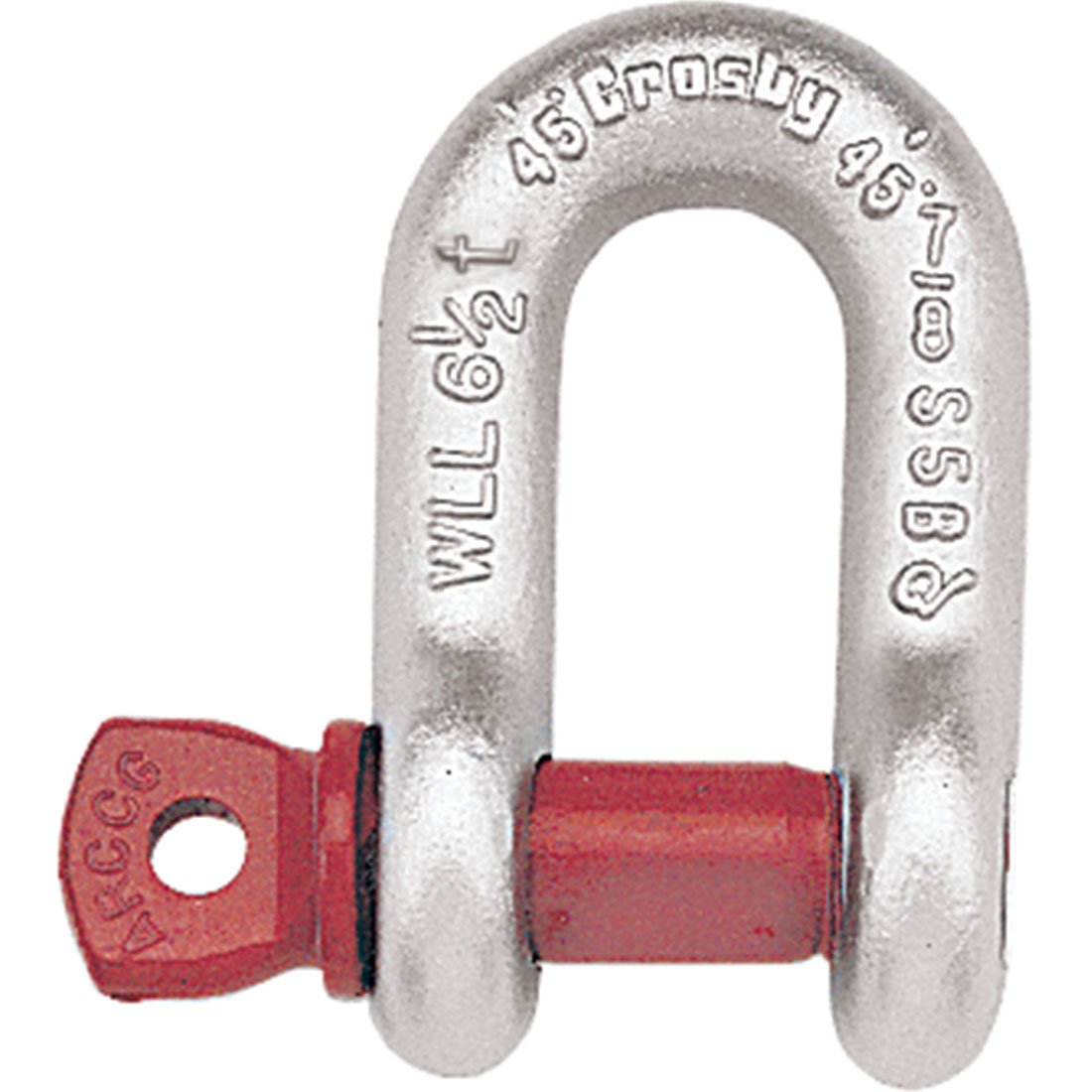 Sign Shackles Crosby G-210 Screw Pin Chain Shackle 1-1/2