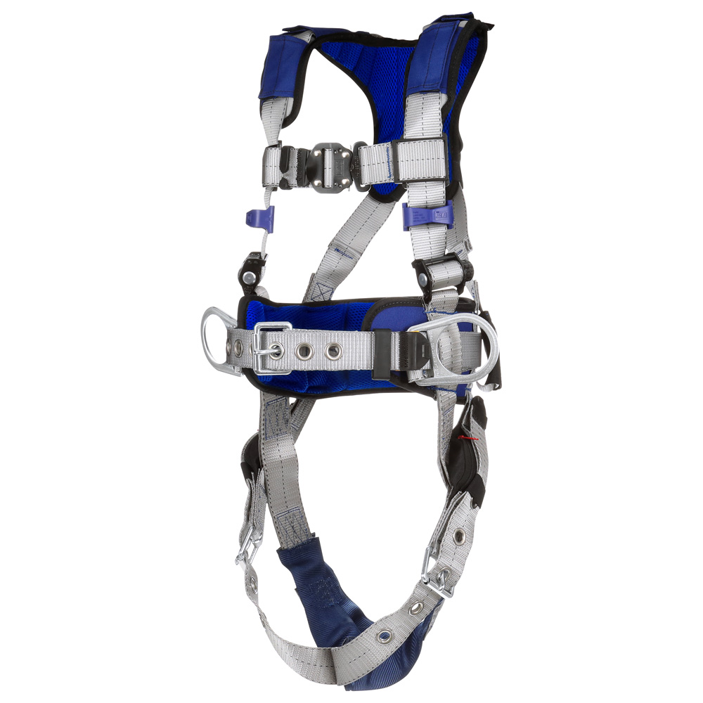 3M DBI-SALA ExoFit X100 Comfort Iron Work Construction Positioning Safety Harness from GME Supply
