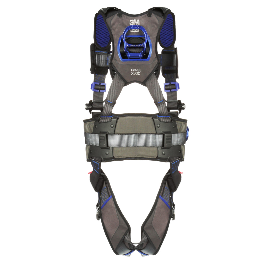 3M DBI-SALA ExoFit LX300 Comfort Construction Positioning/Climbing Harness (Auto-Locking Quick Connect) from GME Supply