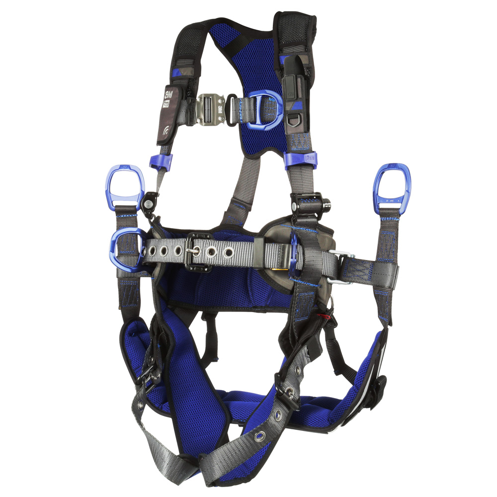 3M DBI-SALA ExoFit X300 Comfort Tower Climbing/Positioning/Suspension Safety Harness with Tongue and Buckle from GME Supply