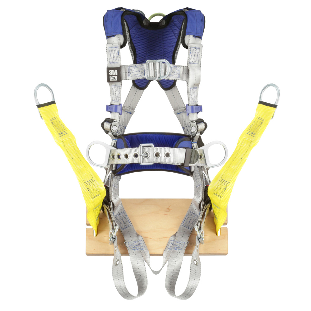 3M DBI-SALA ExoFit X100 Comfort Construction Oil and Gas Climbing/Positioning/Suspension Safety Harness from GME Supply