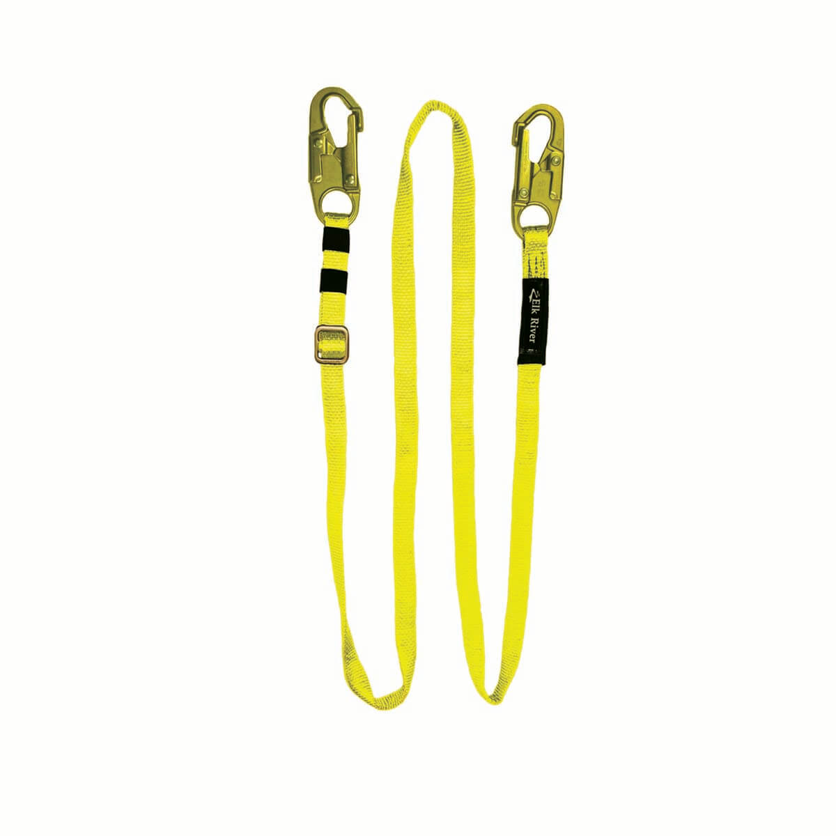 Elk River Adjustable Web Lanyard with Steel Snaphooks from GME Supply