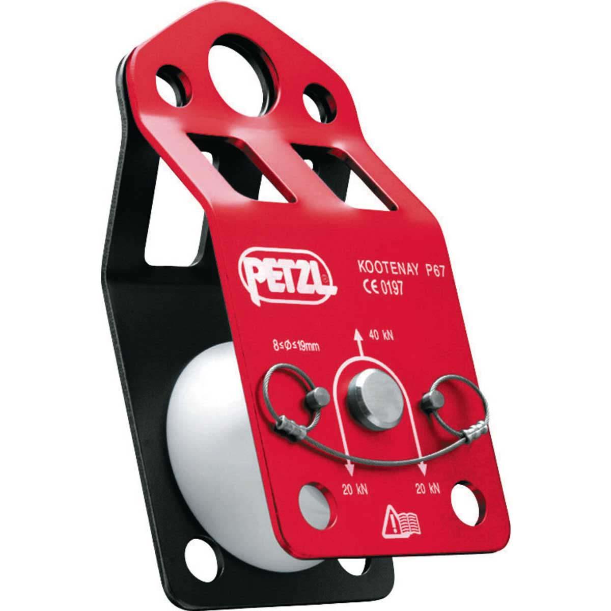 P67 Petzl Kootenay Knot-Passing Pulley from GME Supply