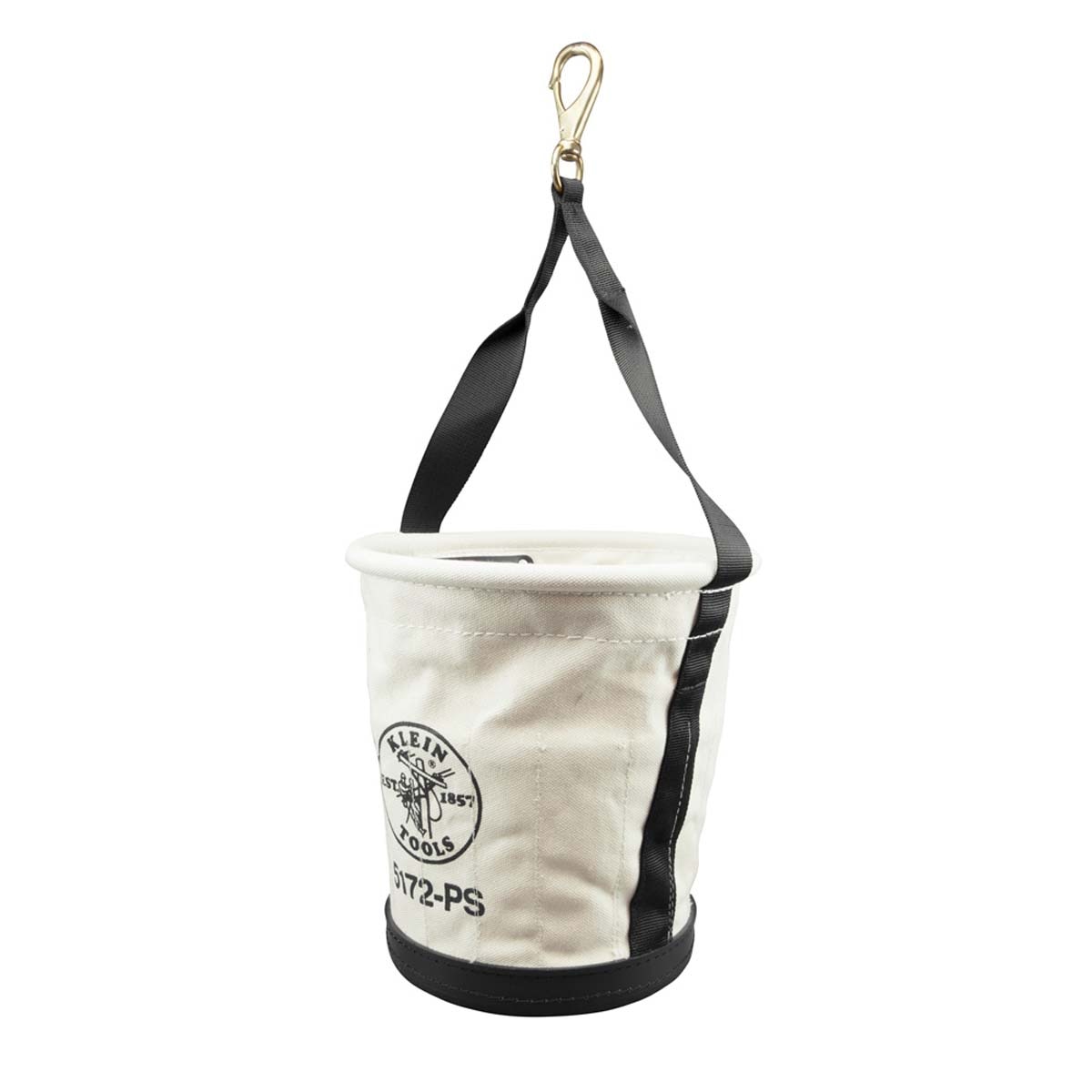 Klein Tools 5172PS Tapered Wall Bucket with 15 Inside Pockets from GME Supply