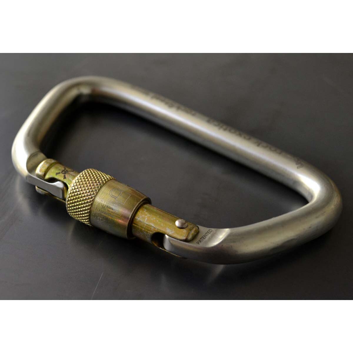 Rock Exotica rockSteel Screw Lock Carabiner M31 SL from GME Supply