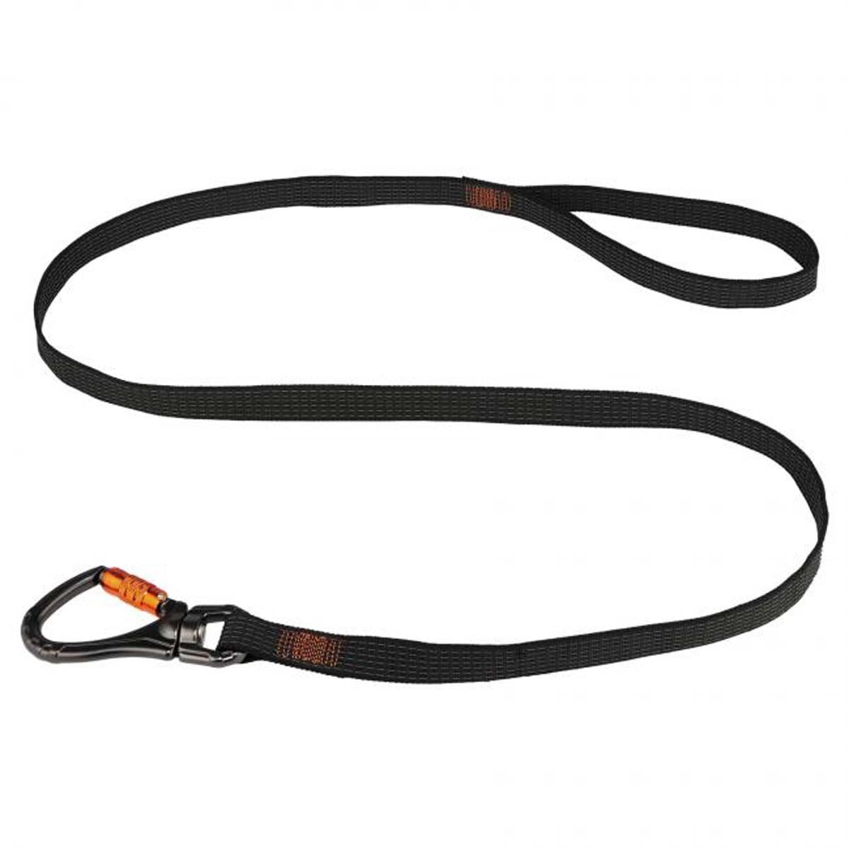 Ergodyne Squids 3129 Double-Locking Single Carabiner with Swivel 40 lb Tool Lanyard from GME Supply