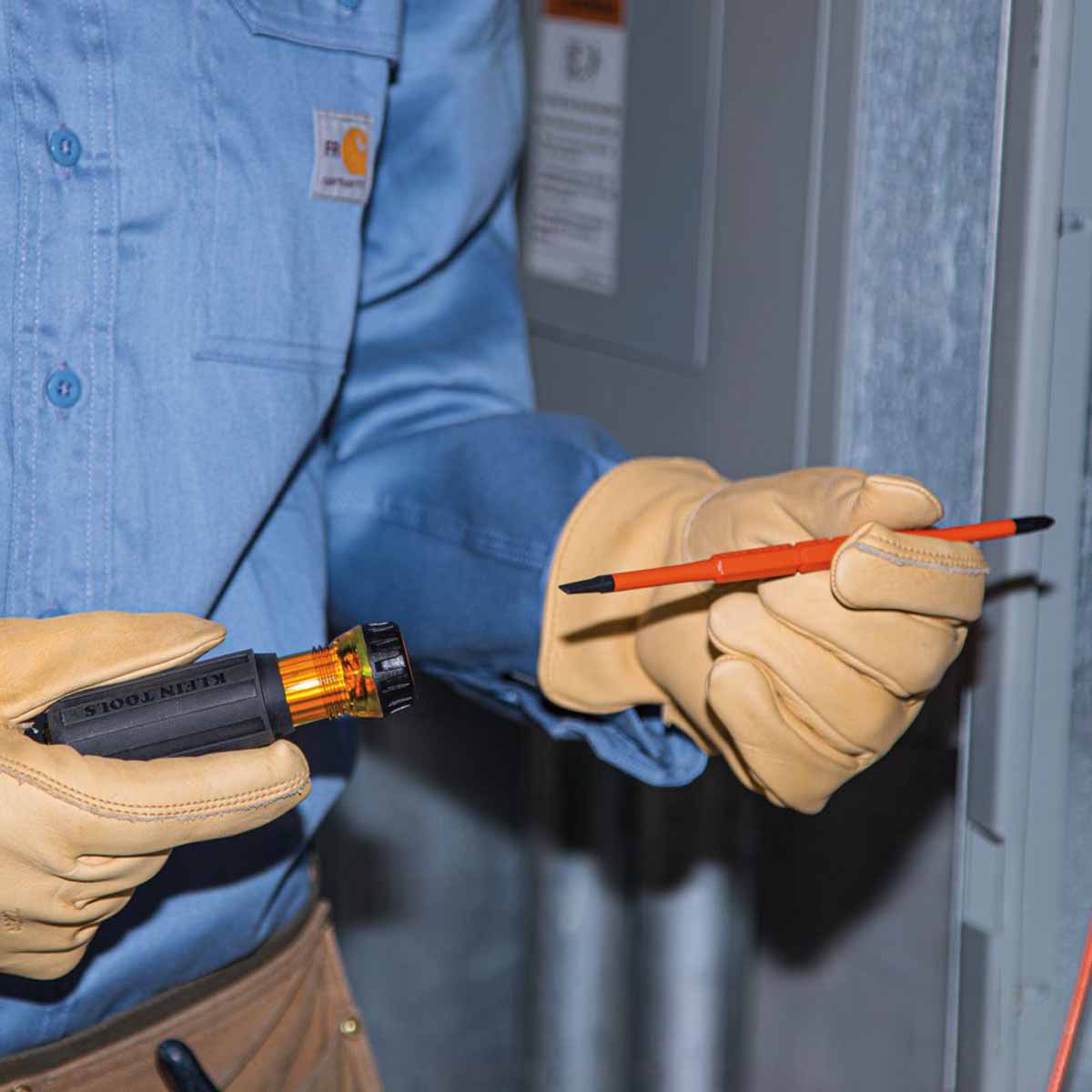 Klein Tools 3-in-1 HVAC Pocket Screwdriver from GME Supply