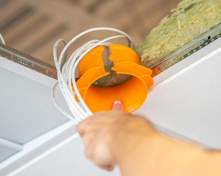 Jonard Cable Funnel Drop Ceiling Protector from GME Supply