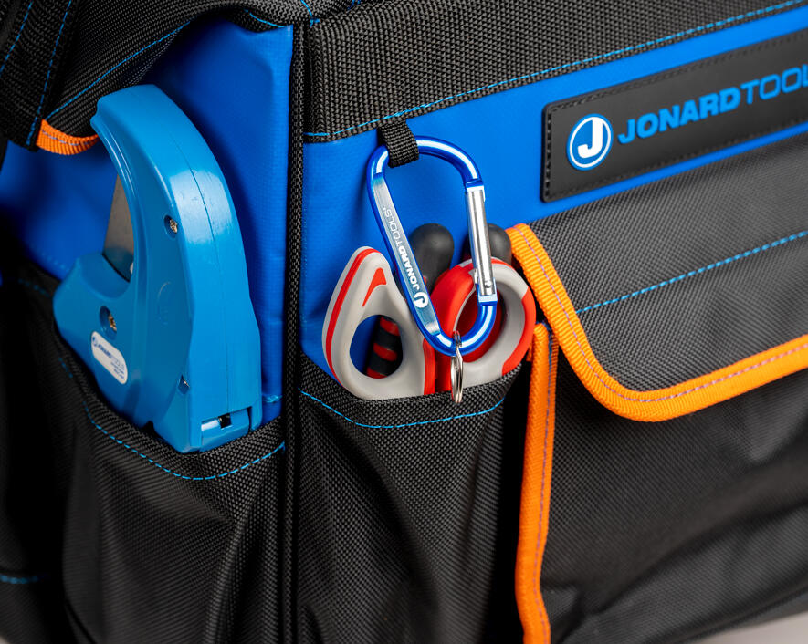 Jonard Professional Rolling Tool Bag, 18 Pockets, 16" from GME Supply