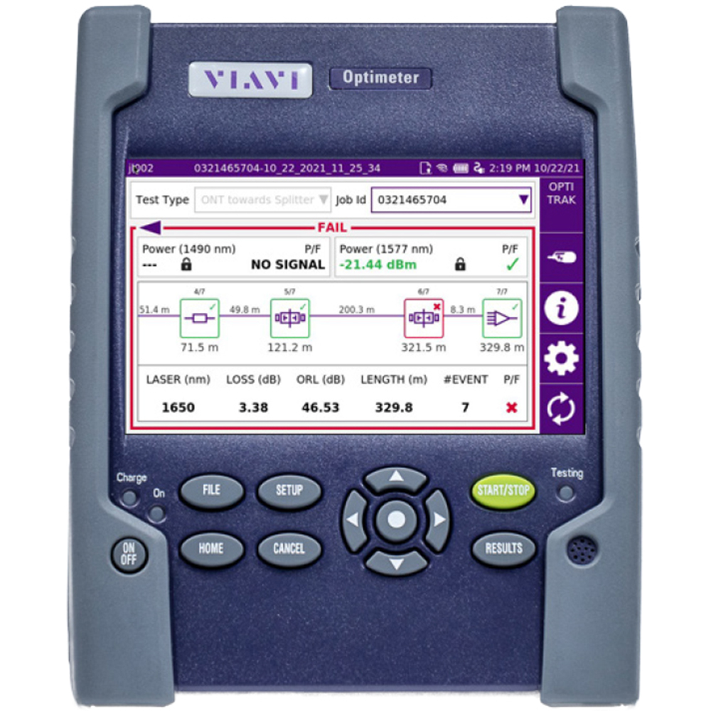 VIAVI Optimeter Fiber Tester Standard Kit F1650nm - APC from GME Supply