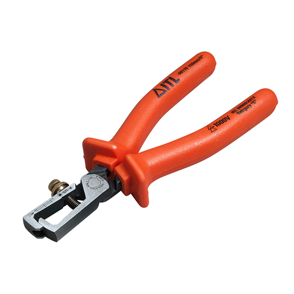 Jameson 1000V Insulated 6-1/4 Inch Wire Stripper from GME Supply
