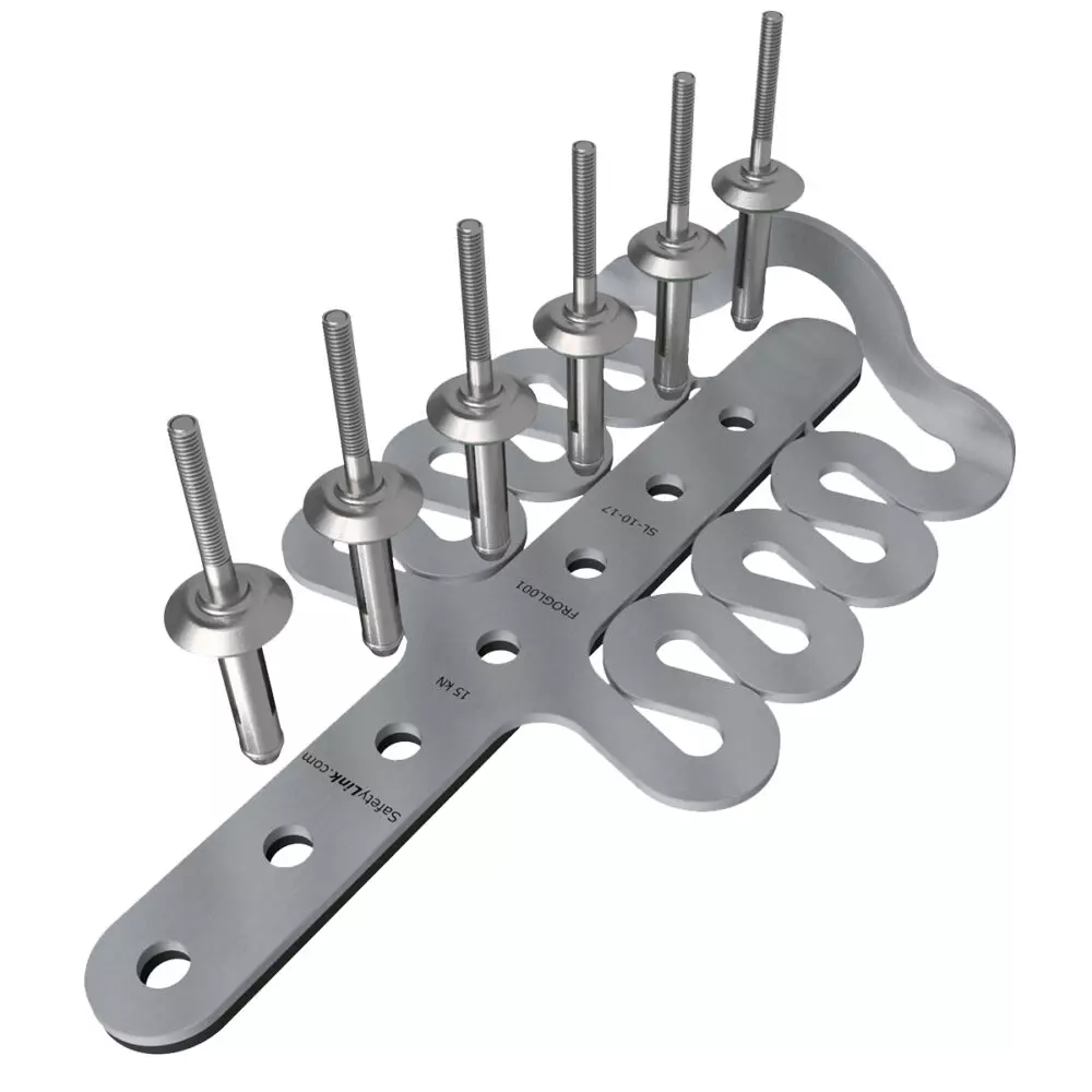 Safewaze FrogLink Permanent and Reusable Roof Anchor from Columbia Safety