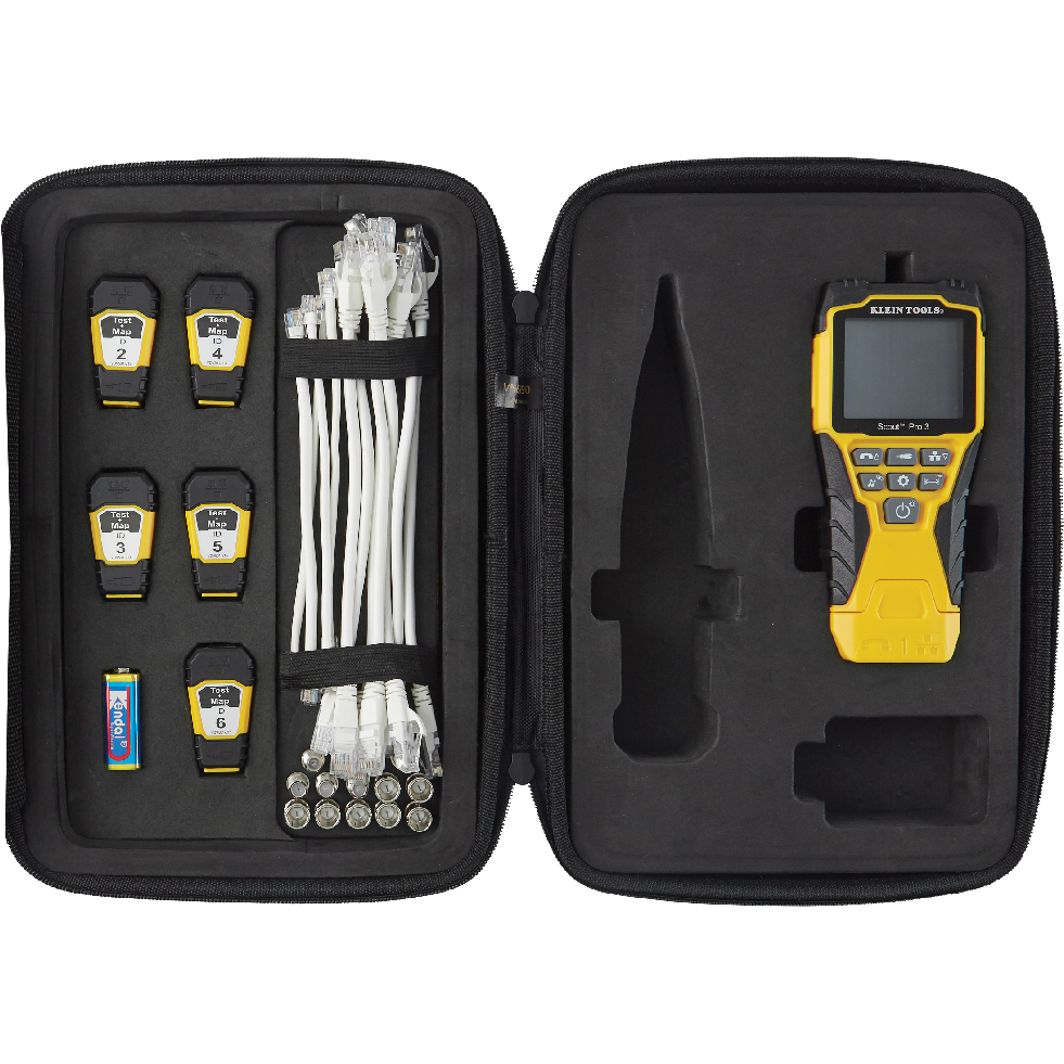 Klein Tools VDV501-853 Scout Pro 3 Tester with Test & Map Remote Kit from GME Supply