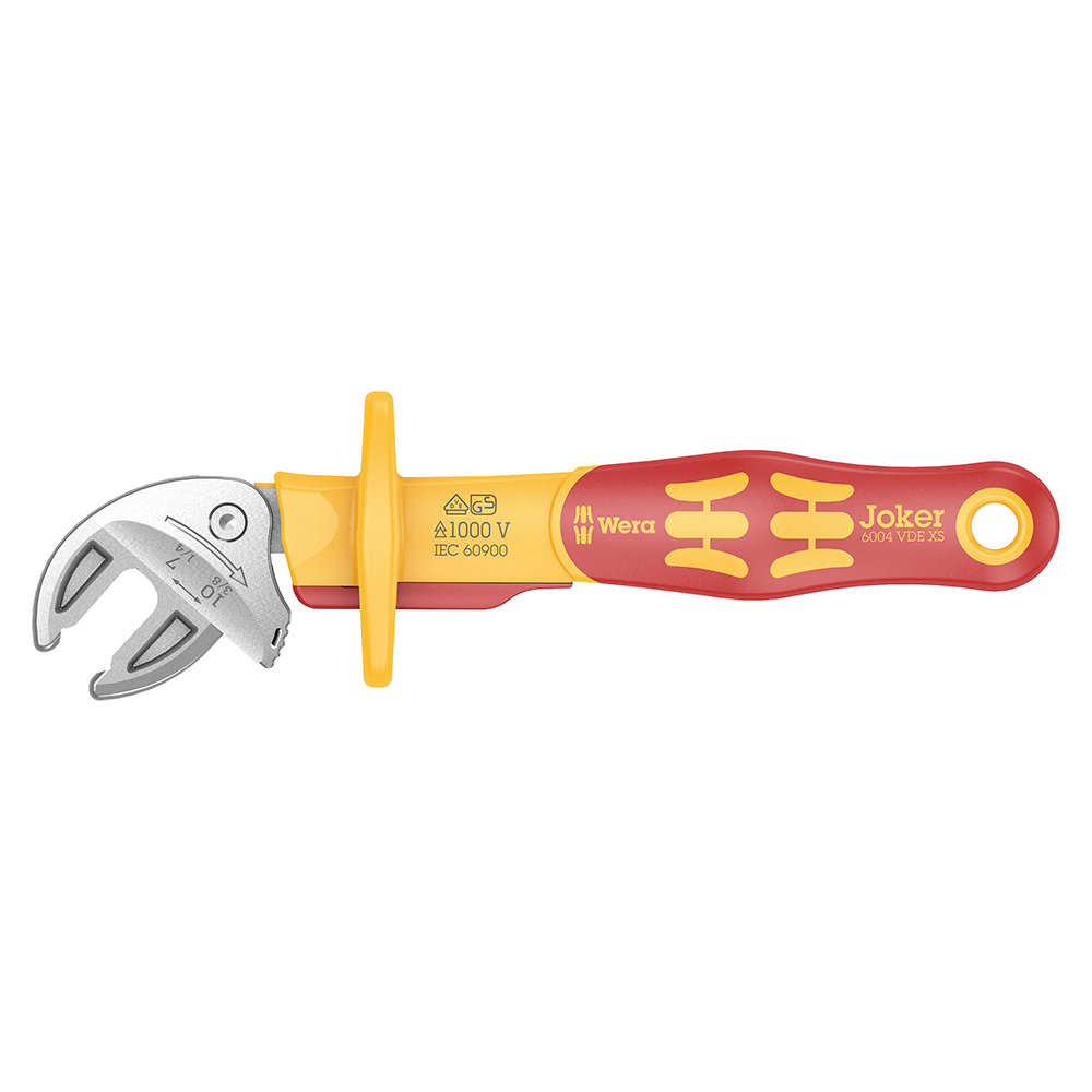 Wera 6004 Joker VDE 4 Set 1 VDE-insulated self-setting spanner set, 4 pieces from GME Supply