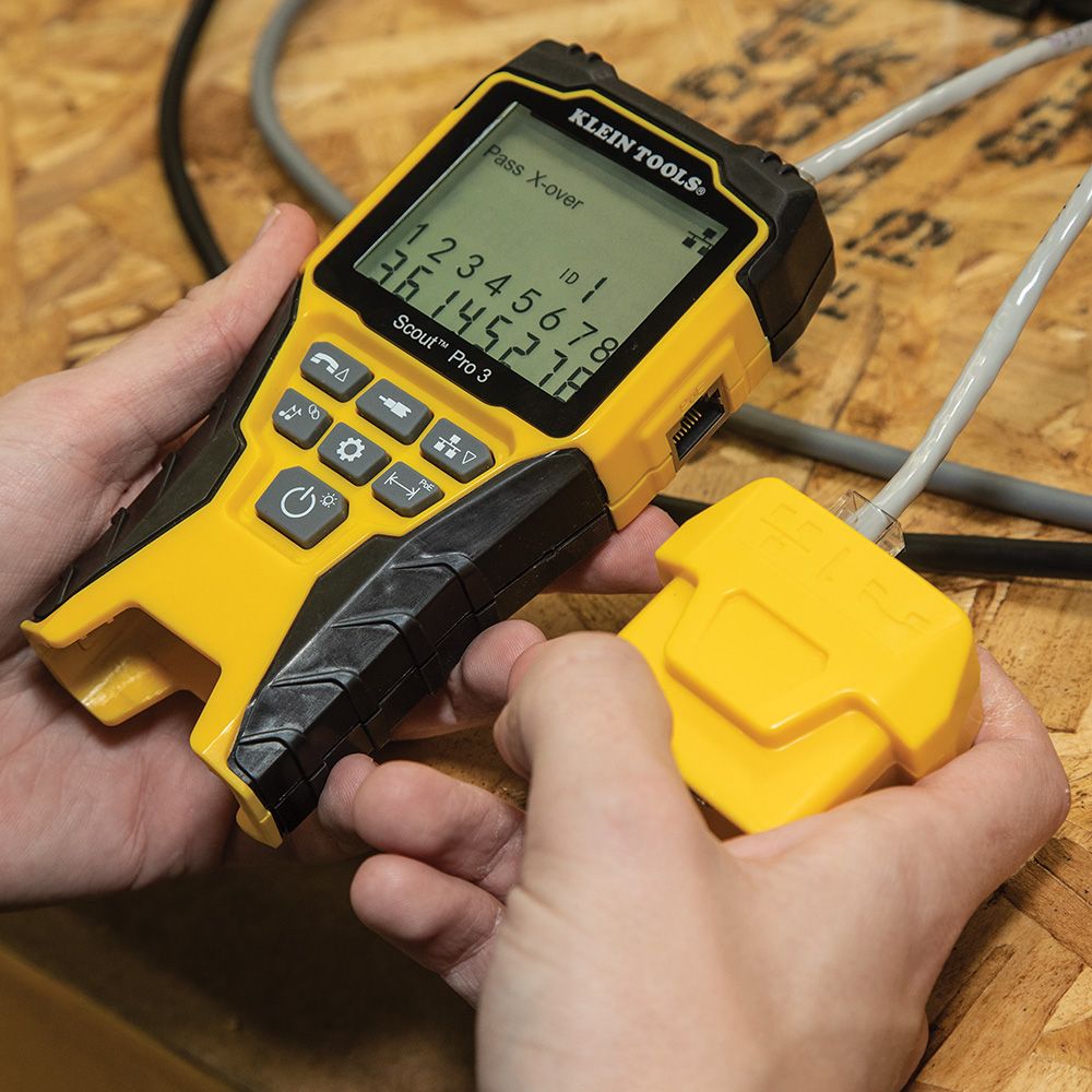 Klein Tools VDV501-853 Scout Pro 3 Tester with Test & Map Remote Kit from GME Supply