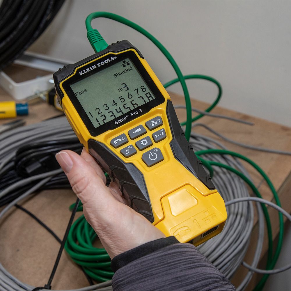 Klein Tools VDV501-853 Scout Pro 3 Tester with Test & Map Remote Kit from GME Supply