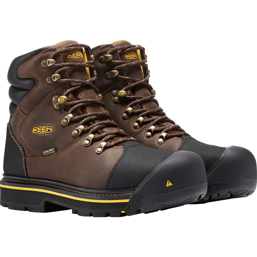 Keen Men's Milwaukee Waterproof Steel Toe Work Boots from GME Supply