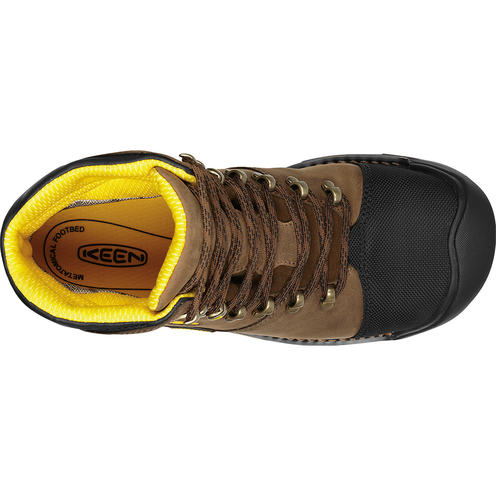 Keen Men's Milwaukee Waterproof Steel Toe Work Boots from GME Supply