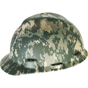 MSA 10103908 V-Gard Camouflage Cap Style Hard Hat from GME Supply
