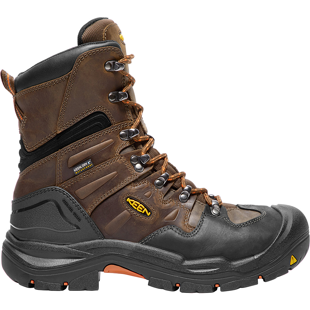 Keen Men's Coburg 8 Inch Waterproof Boot with Steel Toe from GME Supply