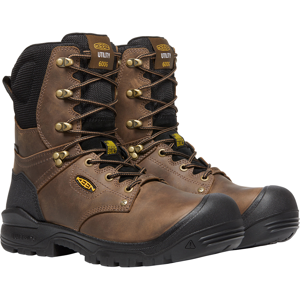Keen Men's Independence 8 Inch Insulated Waterproof Boot (Carbon Fiber Toe) from GME Supply