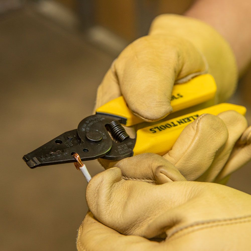 Klein Tools 10-18 AWG Solid Wire Stripper & Cutter OLD from GME Supply