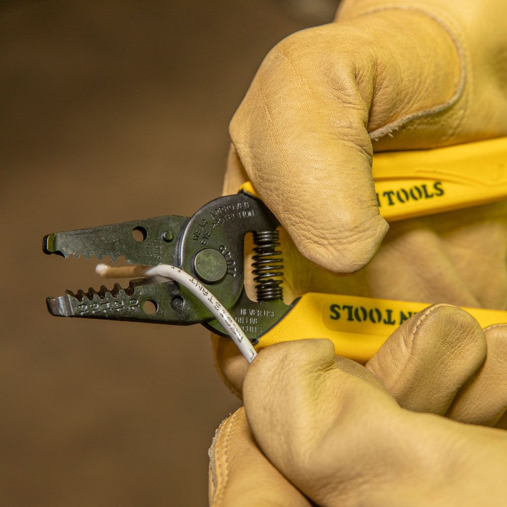 Klein Tools 10-18 AWG Solid Wire Stripper & Cutter OLD from GME Supply