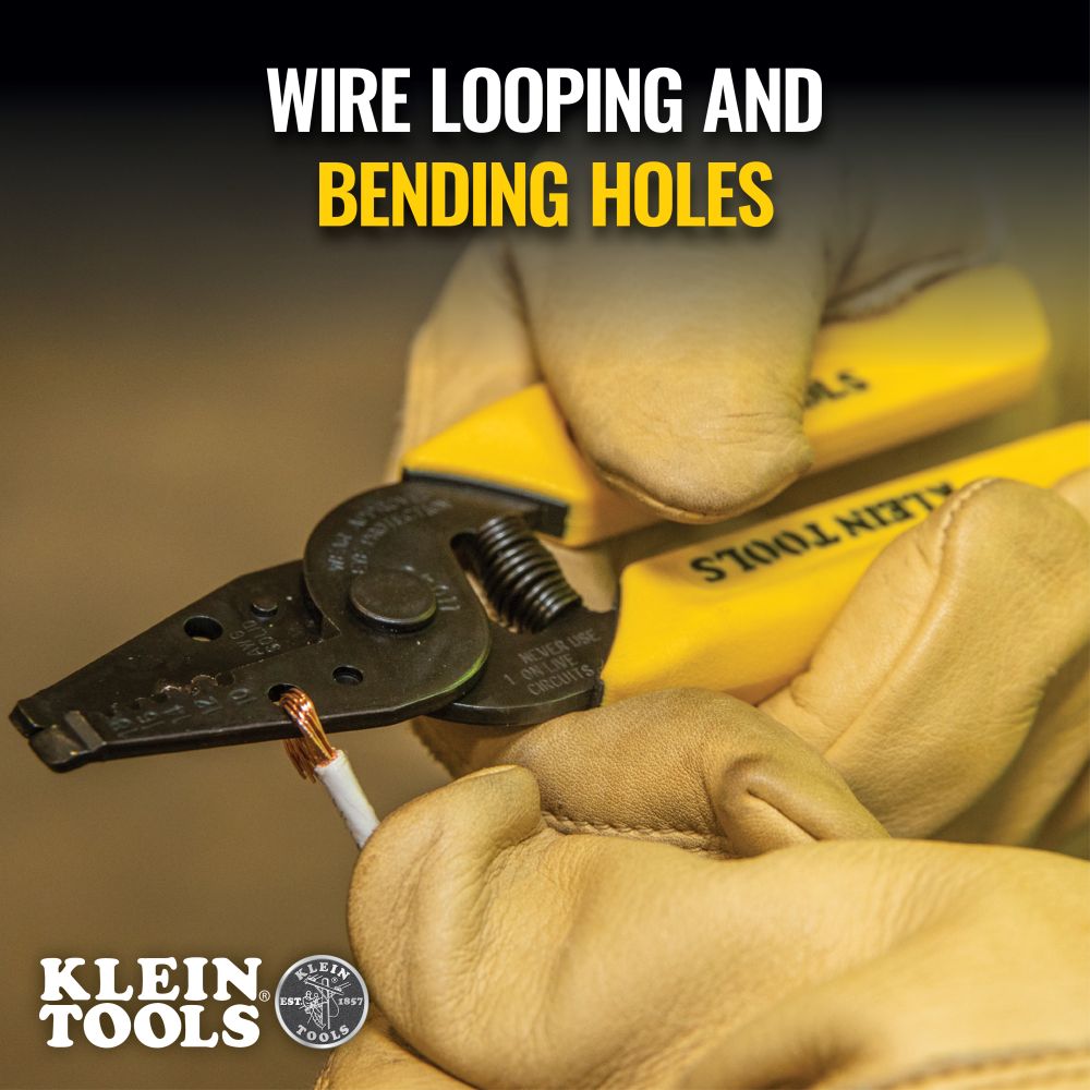 Klein Tools 10-18 AWG Solid Wire Stripper & Cutter OLD from GME Supply