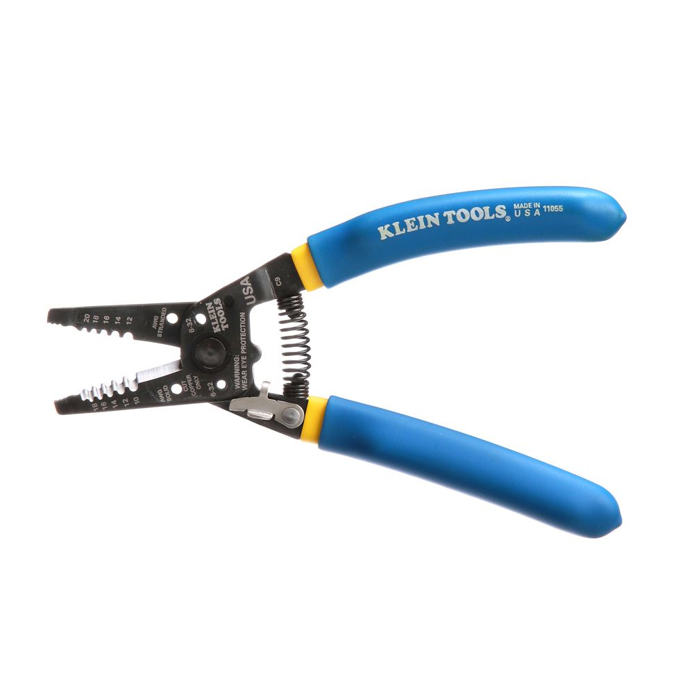 Klein Tools 11055 Wire Stripper-Cutter for 10-18 AWG Solid/12-20 AWG from GME Supply