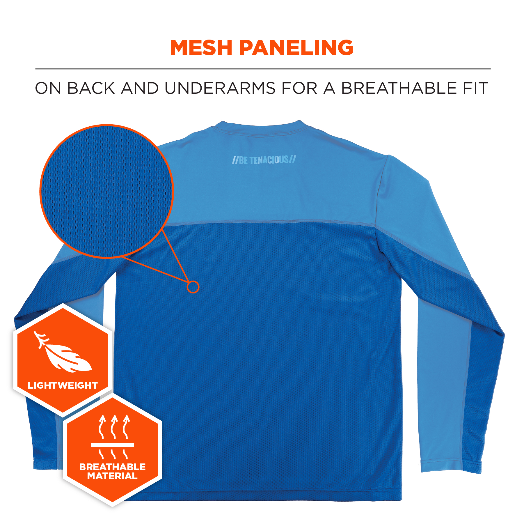 Ergodyne Chill-Its 6689 Cooling Long Sleeve Sun Shirt with UV Protection from GME Supply