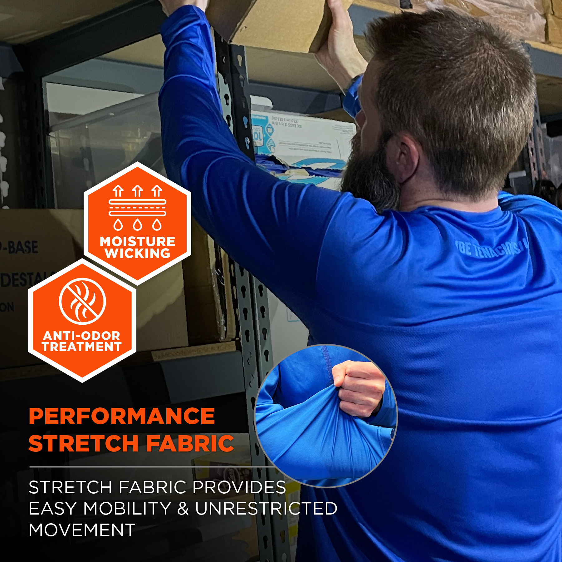 Ergodyne Chill-Its 6689 Cooling Long Sleeve Sun Shirt with UV Protection from GME Supply