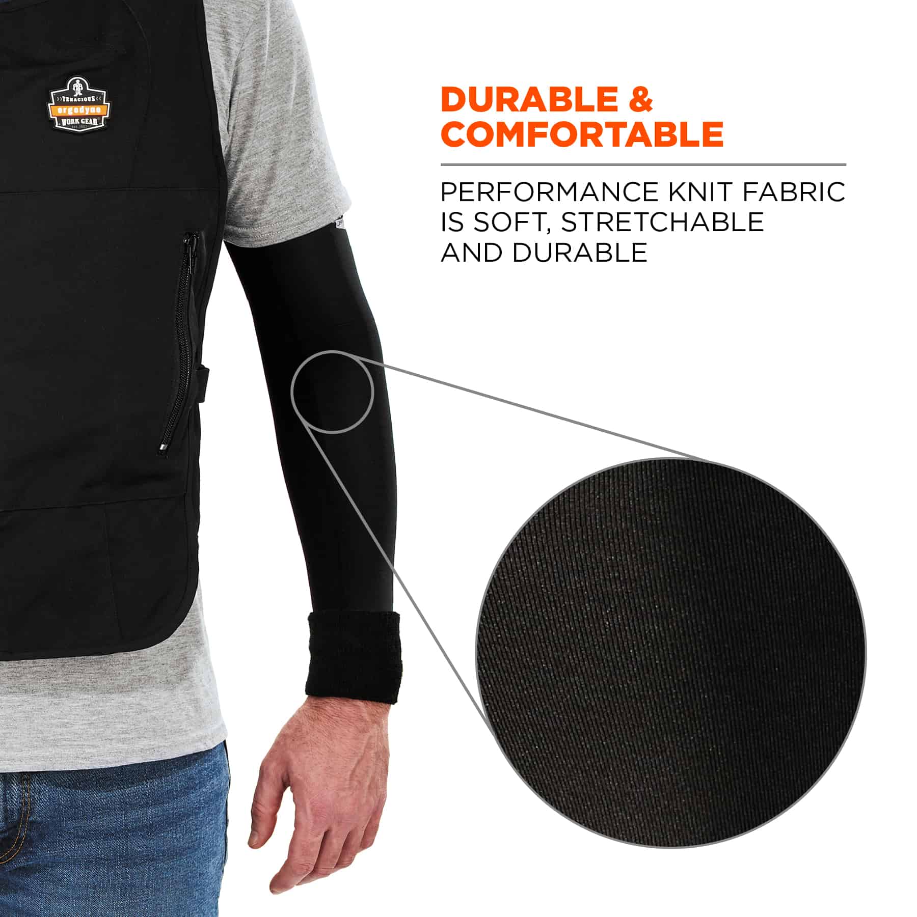 Ergodyne 6690 Chill-Its Performance Knit Cooling Arm Sleeves from GME Supply