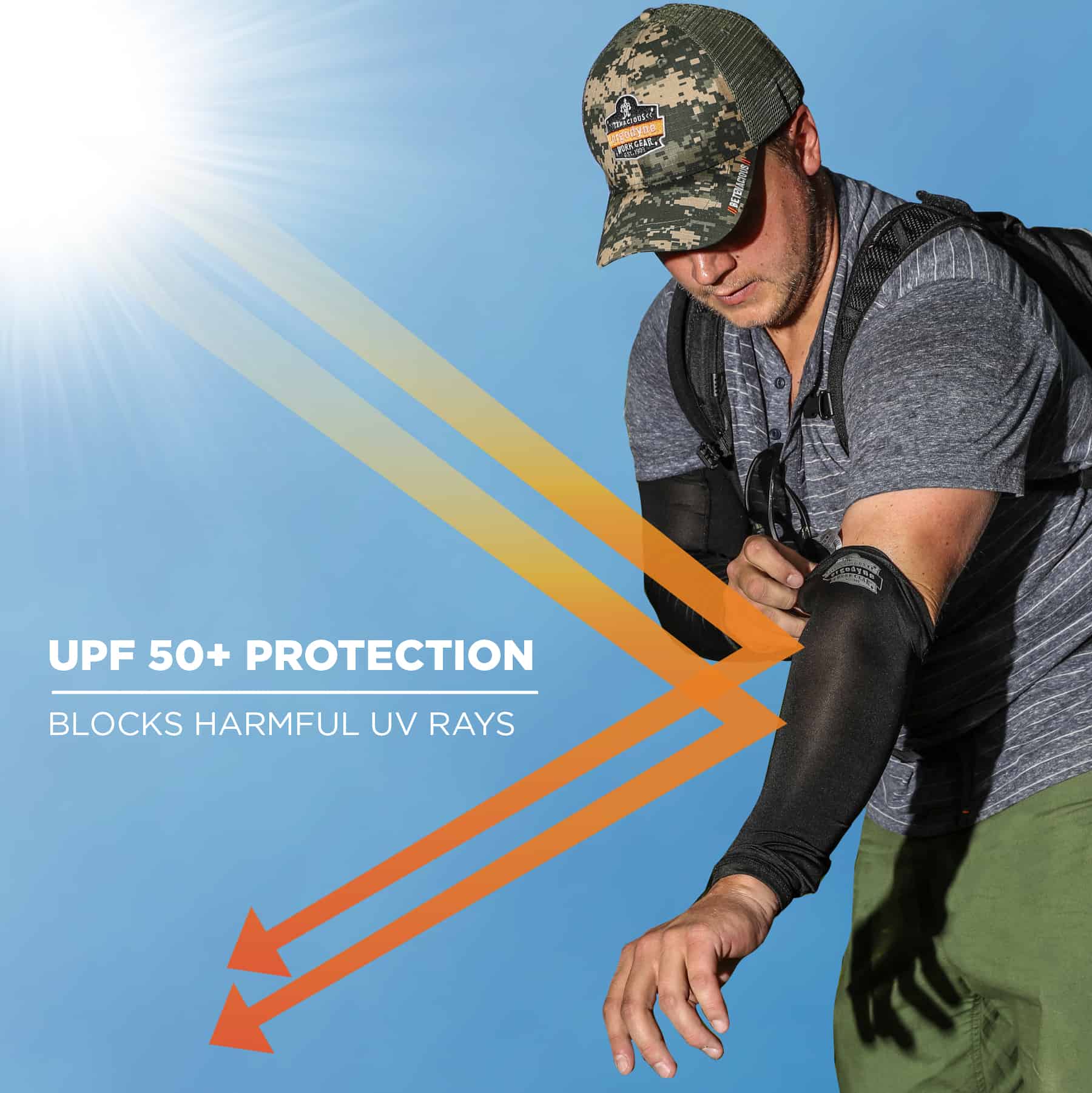 Ergodyne 6690 Chill-Its Performance Knit Cooling Arm Sleeves from GME Supply