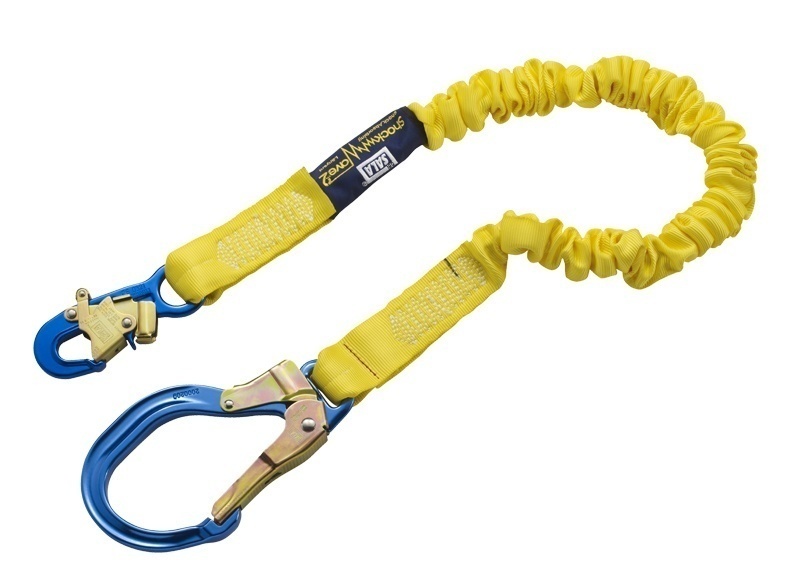 3M DBI Sala ShockWave2 Lanyard with Aluminum Rebar Hook from GME Supply